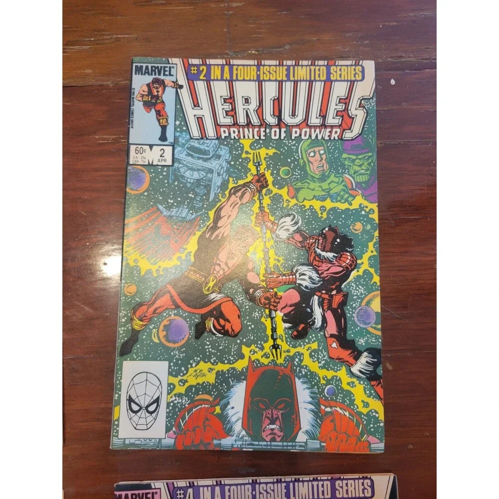 Hercules Prince of Power #1-4 Complete 2nd Series Set 1984 Marvel Comics Lot MCU